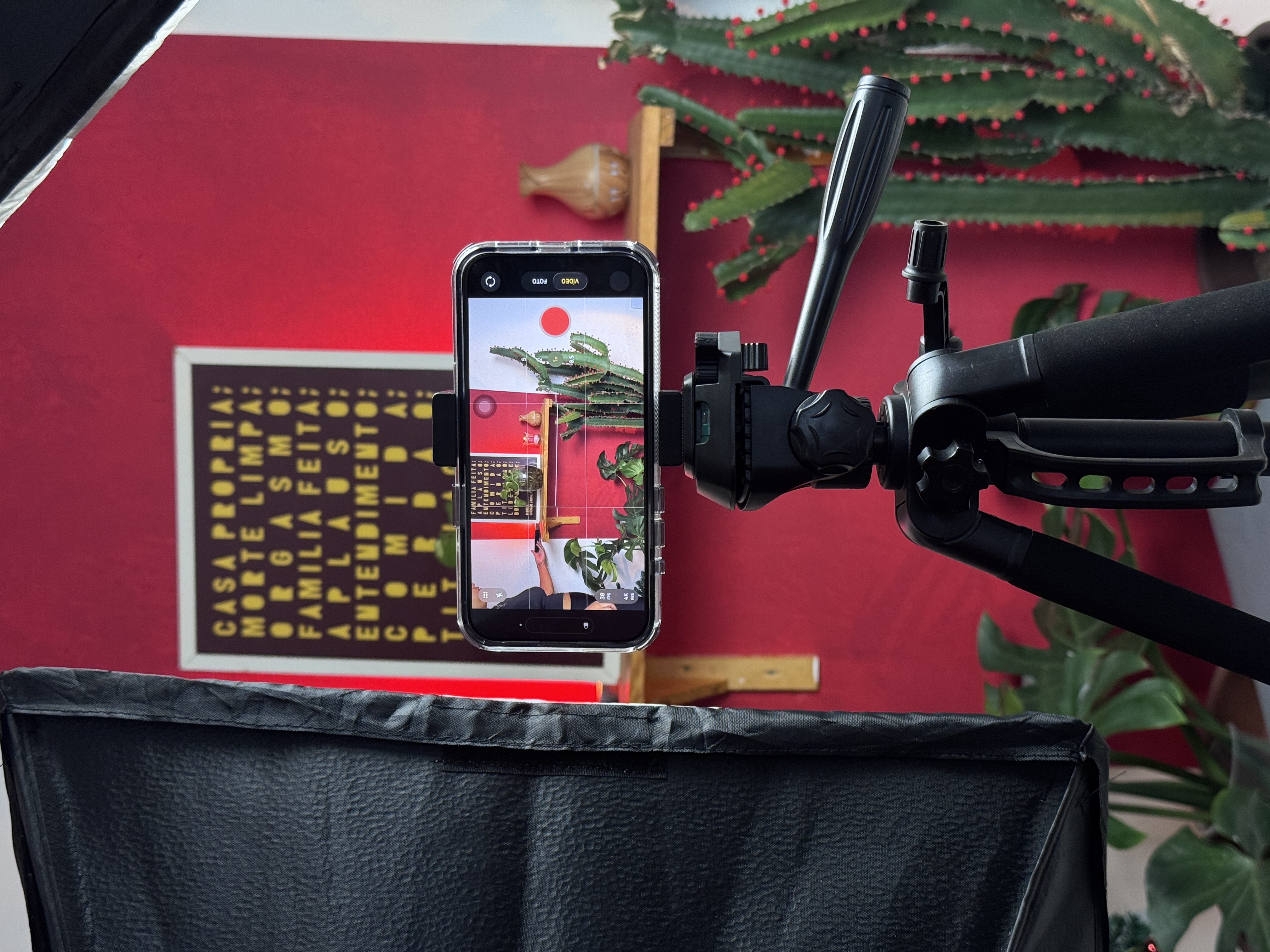 Bastidores de gravação Alcance Mais